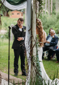 central wisconsin wedding venue emotional resisting of vows