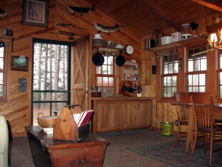 rustic cabin, lodging for a couple getting married in Wisconsin looking for a Wisconsin wedding venue with lodging